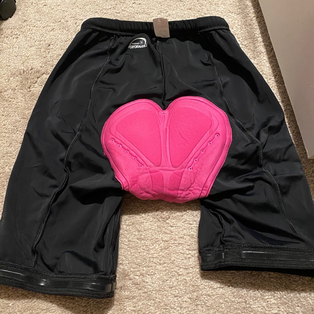 Padded bike shorts